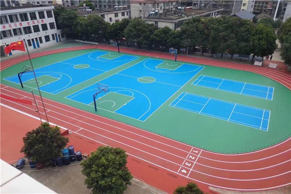 硅pu籃球場厚度多少合適？