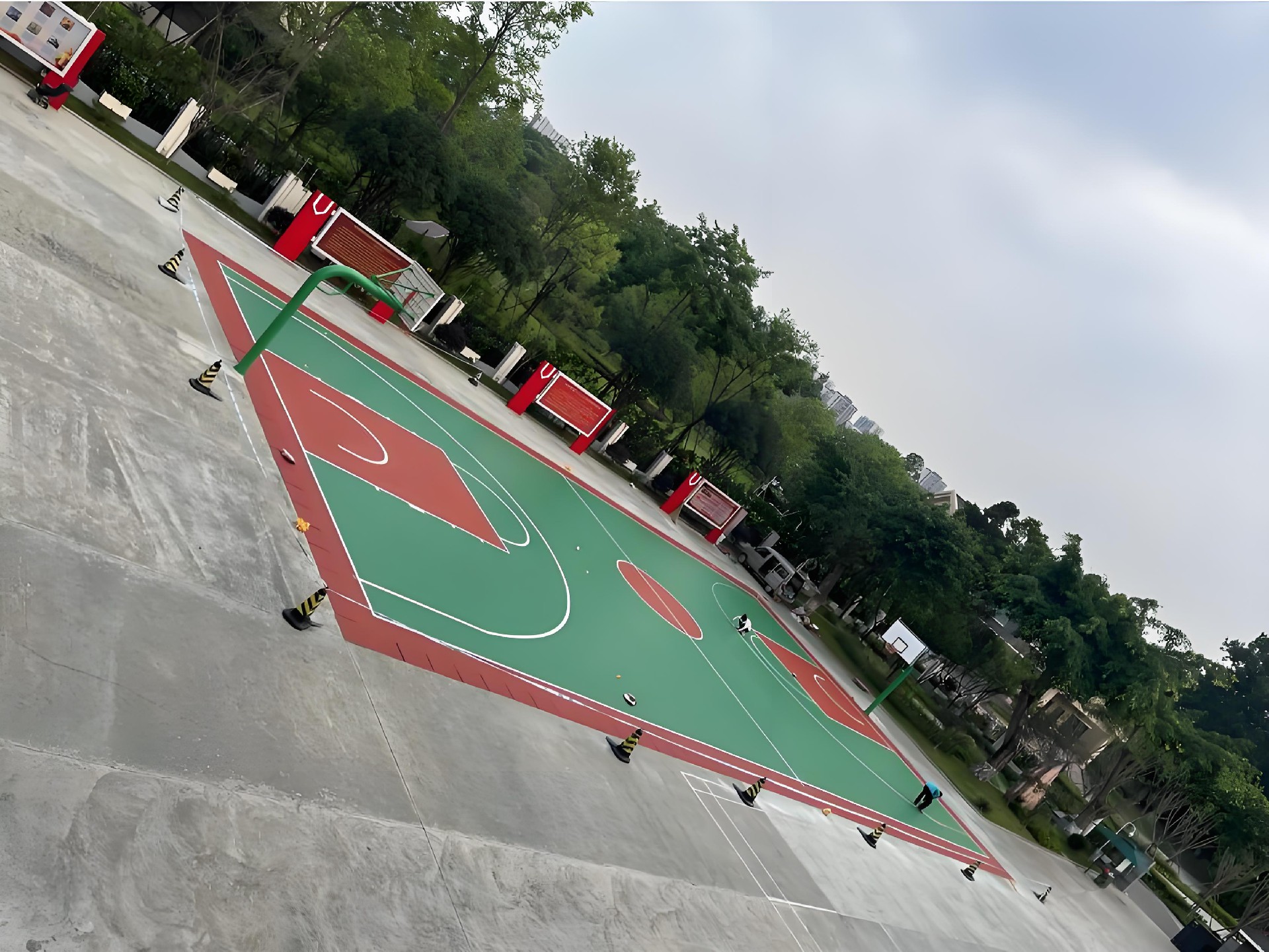籃球場(chǎng)硅PU材料 籃球場(chǎng)硅PU材料