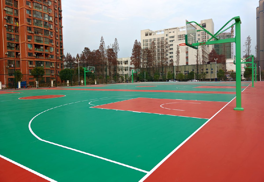 塑膠籃球場