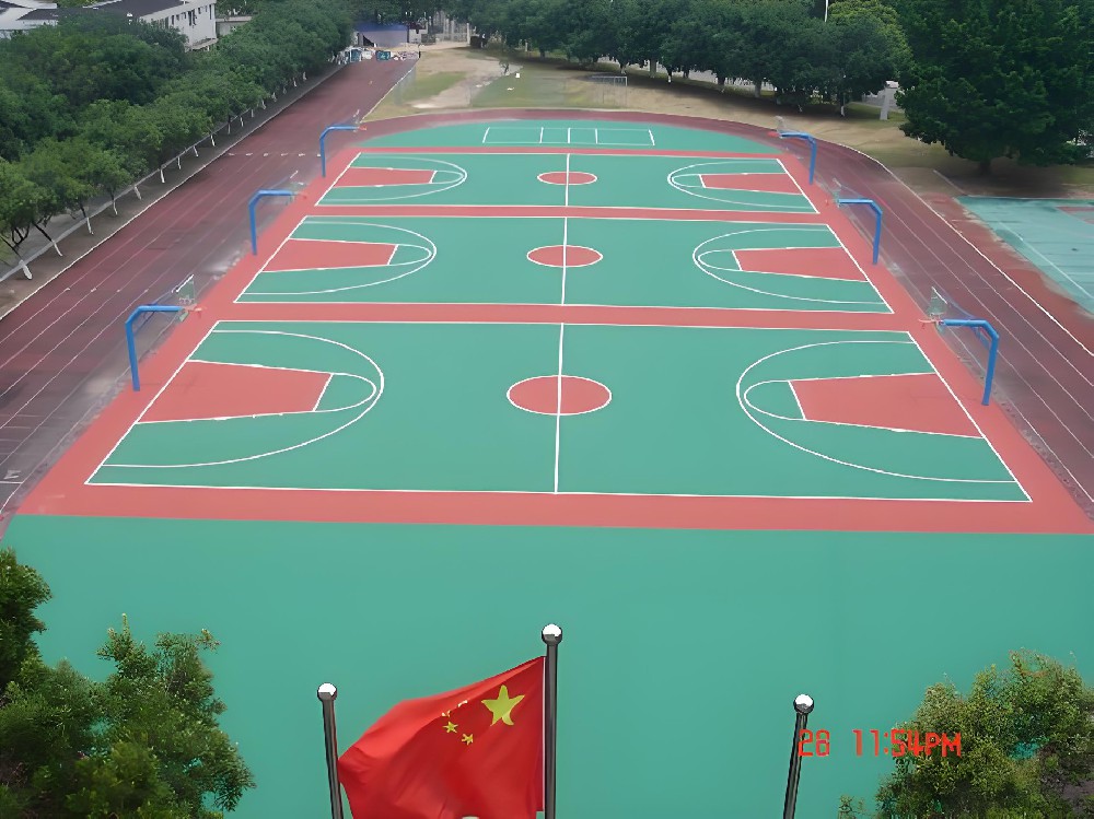 塑膠籃球場