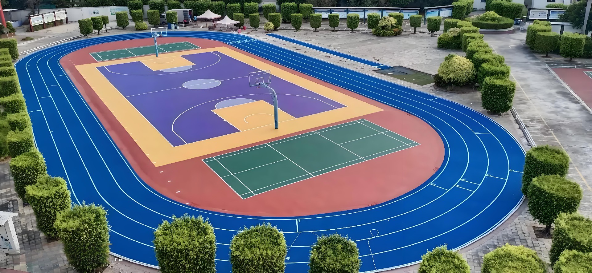 塑膠籃球場